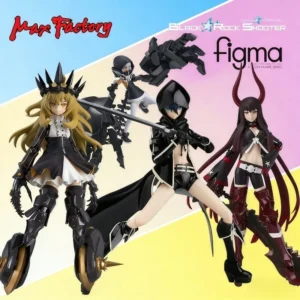 Max Factory Original Figma 234 Black Rock Shooter Beast Ver. TV Animation Collectible Movable Joint Action Figure Model Toys