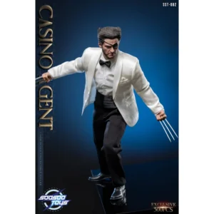 Soosootoys SST082 Casino Wolverine Action Figure Original Collectible High Detail Costume Sculpt Movable Joints Display Toy Gift
