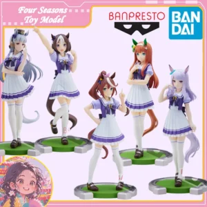 Fast Shipping Bandai Anime Pretty Derby BANPRESTO Special Week Rice Shower Silence Suzuka Tokai Teio Original Model Toys Figure