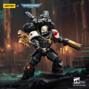 【Pre-sale】JOYTOY Warhammer 40K Blood Angels Lemartes with Jump Pack Blood Crozius and Absolver Bolt Pistol 1/18 Action Figure