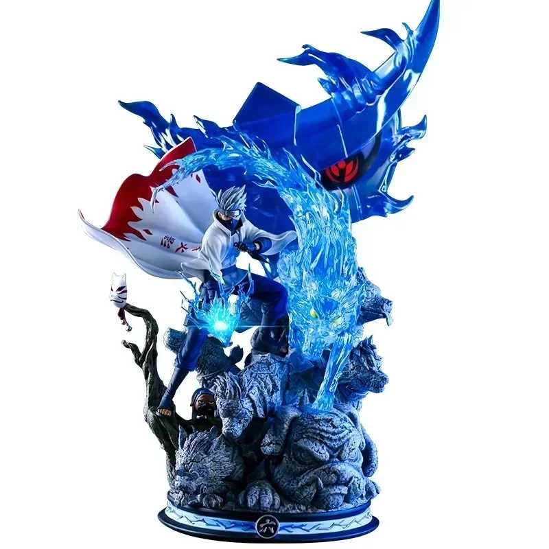 Anime Naruto Action Figures Standing Kakashi Pvc Statue Collection Figures Room Ornament Handmade Boy Birthday Toy Gifts