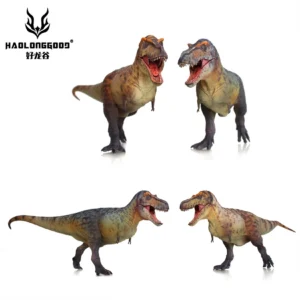 HAOLONGGOOD 1:35 Tyrannosaurus Rex Model Dinosaur Animal Figure T-Rex Collection Scene Decoration Birthday Gift