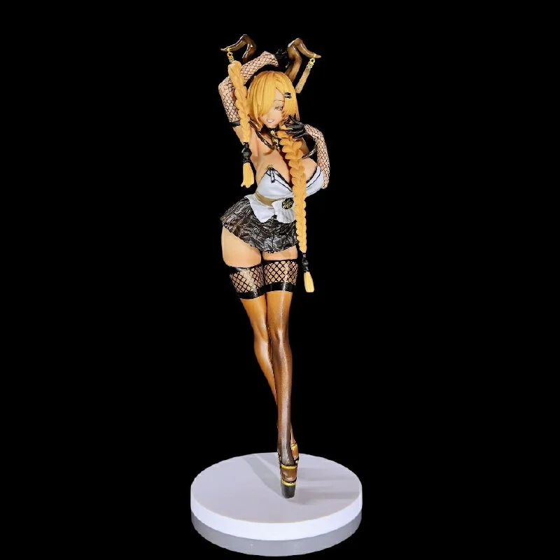 Blue Route Gk Tail Piece Black Skin Beauty Girl Uniform Animation Anime Game Peripheral Tide Play Hand Model Tabletop Decoration