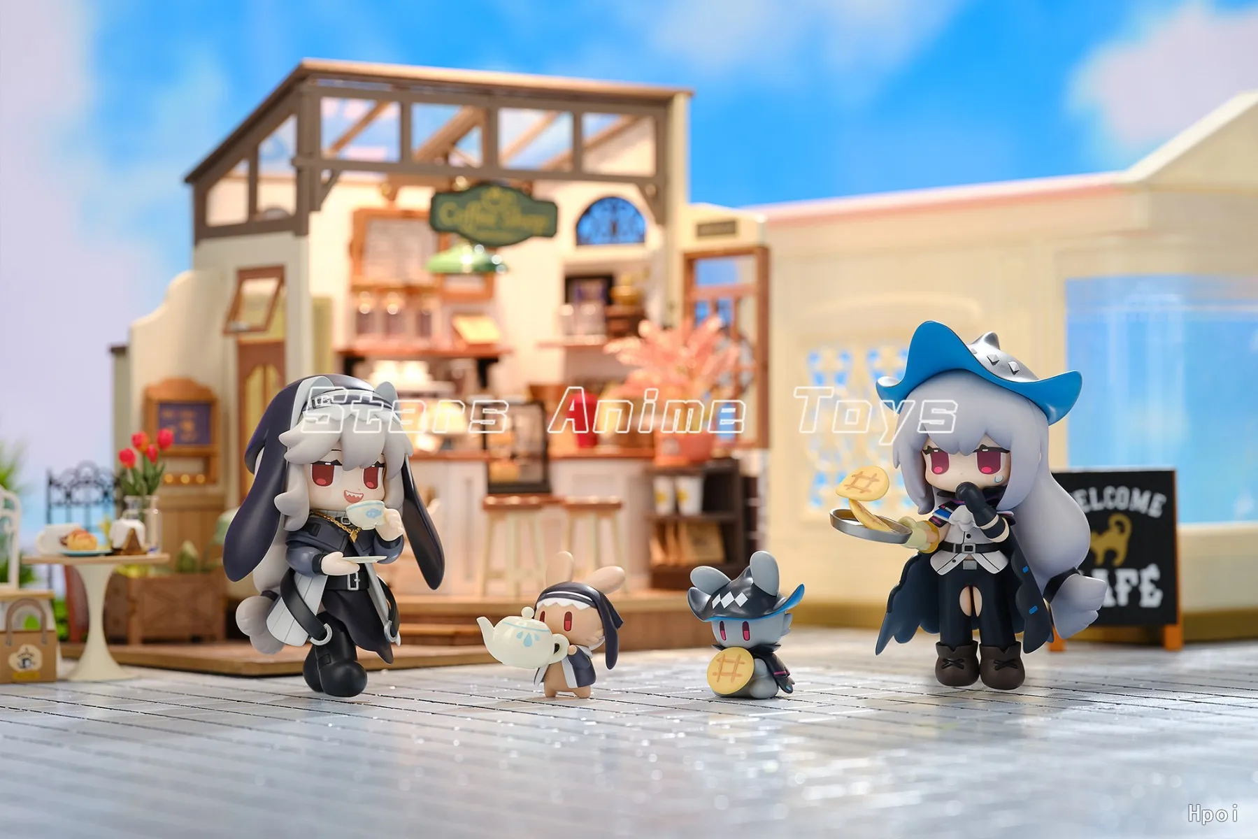 APEX-TOYS Dessert Q Version Series Arknights Specter/Skadi Ornament Figure