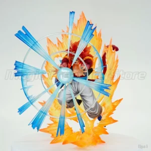 【MT】BANDAI FiguartsZERO EXTRA BATTLE Dragon Ball GT Gogeta Super Saiyan 4 Godeta Anime Figure