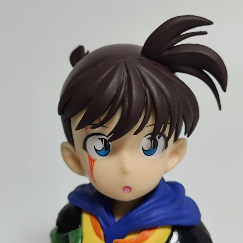 11cm Detective Conan Anime Figure Conan Edogawa Action Figure Q Version Collectible Model Doll Kids Toys Desktop Decoration Gift