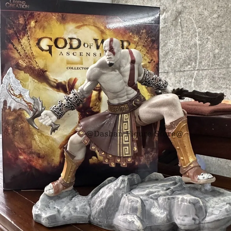 Game God of War Kratos Action Figure 18cm PVC Movable Ghost of Sparta Collection Kratos Statue Model Toys