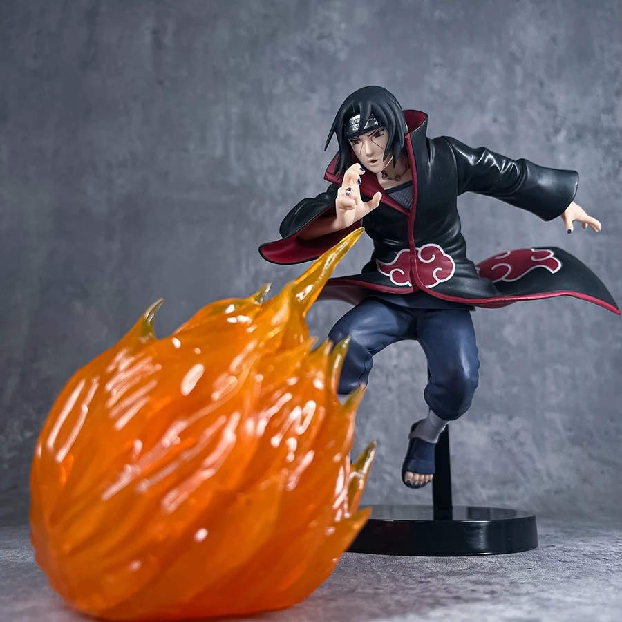 Banpresto Anime Naruto Shippuden Figurines Effectreme Uchiha Itachi PVC Action Figures 130mm Figurals Collection Model Toys
