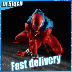 24-hour Shipping Scarlet Spider Action Figure Scarlet Hero Anime Figurine Desktop Decoration Spiderman Collectible Model Toys