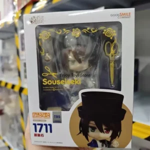 Spot Goods GSC Nendoroid 1711 Rose Girl Blue Star Stone Q Version Figure Model