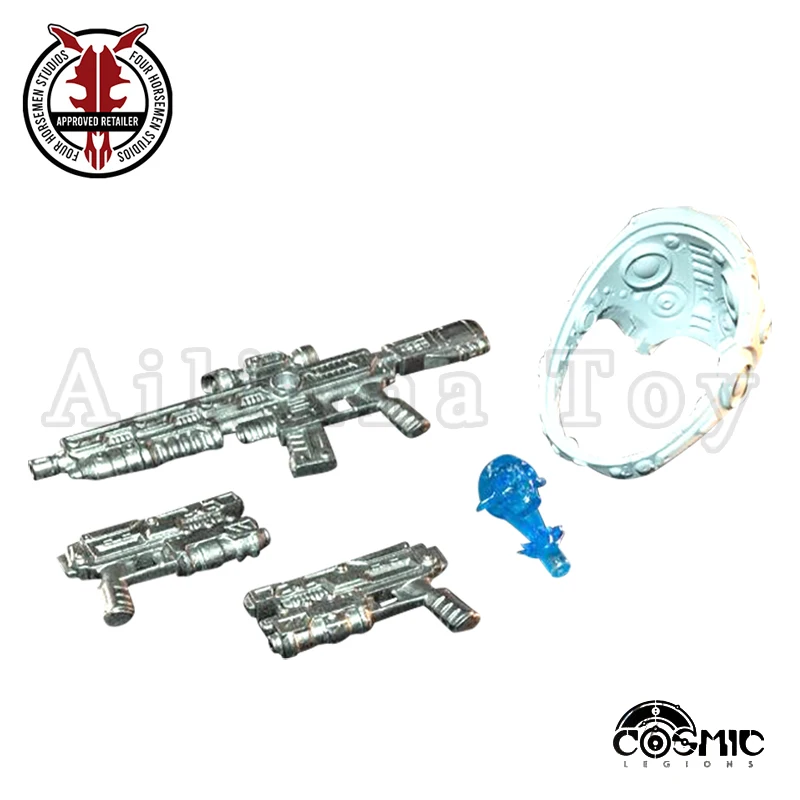 Four Horsemen Studio 1/12 6inch Action Figure Cosmic Legions T.U.5.C.C. Science Officer Anime Model