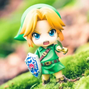 Authentic Gsc 10cm #553  Link The Wind Waker Ver. Q Version Anime Figure Model