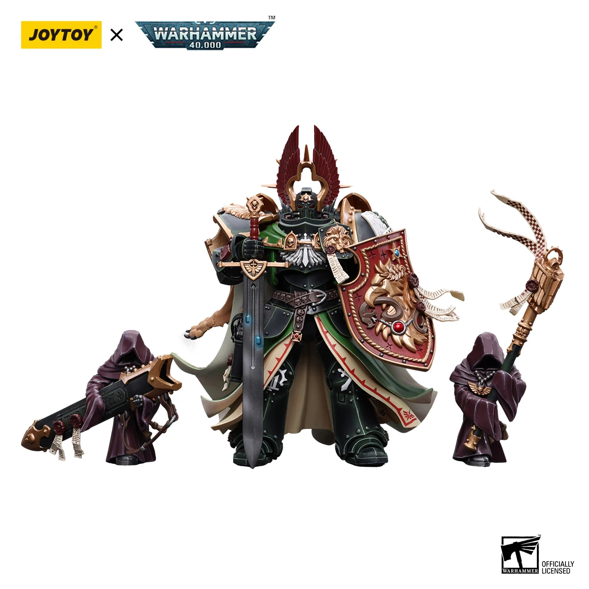 [Pre Order] JOYTOY Warhammer 40k 1/18 Action Figure Dark Angels Primarch Lion Jonson Anime Collection Model Toys Gift