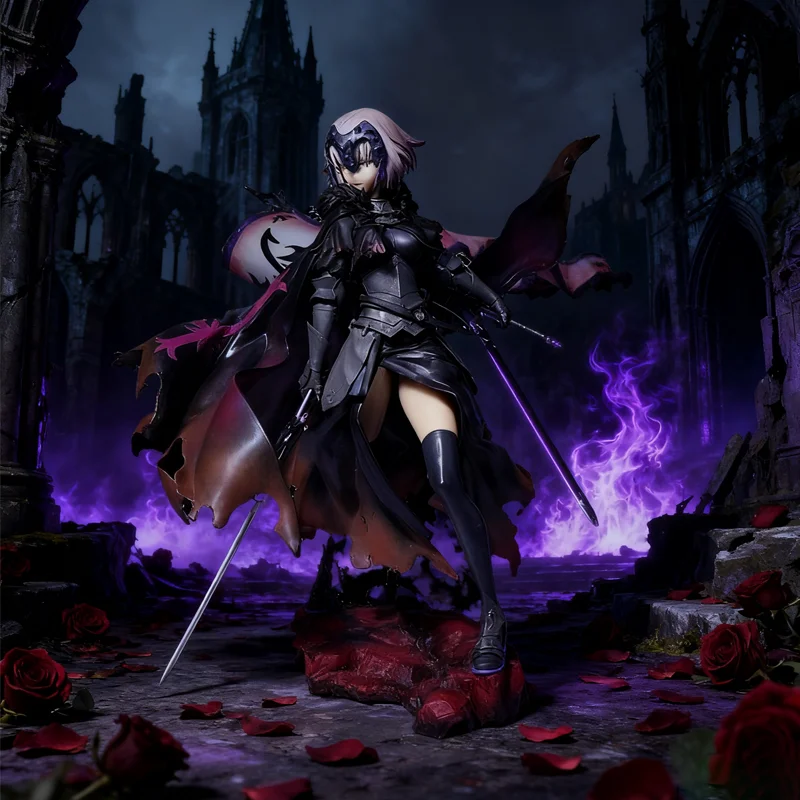 Grand Model Pill Fate/Stay Night Jeanne d'Arc Alter Avenger Blackened Anime Figurine - Premium Collectible Model Room Decoration - Image 6