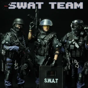 1/6 Scale TE Police SWAT Action Figure Toy Model 12inch Male Soldier Assaulter/Breacher/Point-man Toy
