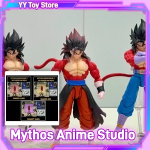 In Stock Mythos Anime Studio Dragon Ball Vegito Figure Full Power Super Saiyan 4 Vegito Anime Action Figures Model Toys Gifts