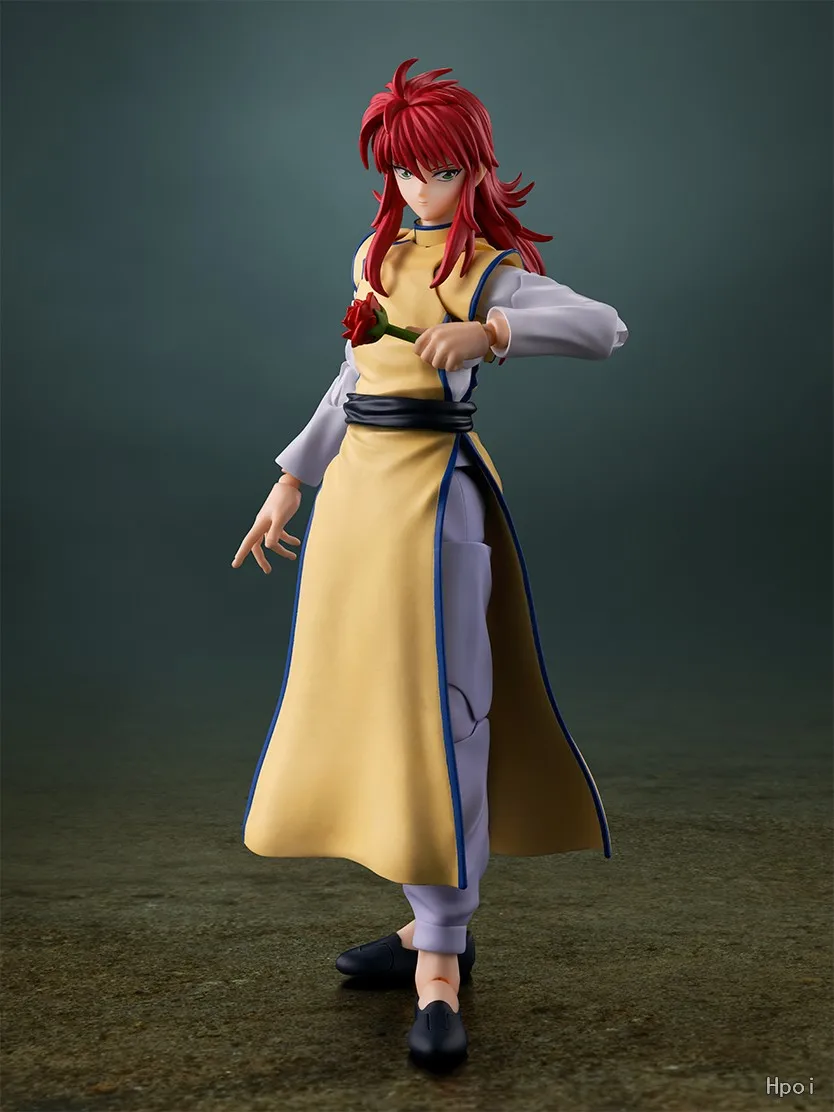 BANDAI S.H.Figuarts Yu Yu Hakusho Kurama Original Action Figure Collectible Model Gift Authentic Figure Model - Image 3
