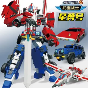 2025 New Tobot TITAN V Robot TACHYON SUV Car Plane Truck Action Figure ABS Transformation Model Toys For Children Gift