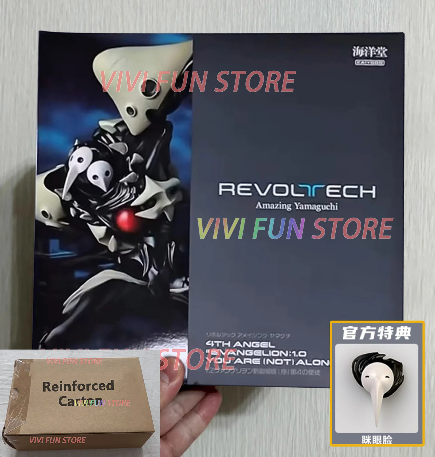 In Stock Kaiyodo 4TH ANGEL SHAMSHEL Movability Model Toys Revoltech AMAZING YAMAGUCHI EVANGELION:1.0 YOU ARE (NOT) ALONE - Image 7