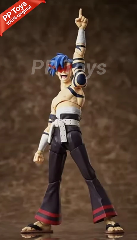 In Stock ANIPLEX Original BUZZmod Kamina Action Figure Anime Tengen Toppa Gurren-Lagann Can Be Assembled Collection Model Toys - Image 5