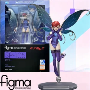 In Stock MAX Factory Original Box FIGMA SP-105 SHIN MEGAMI TENSEI PIXIE Action Figure Model Toy Gift for Kid Foam Box Packaging