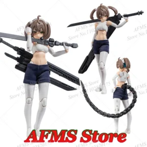 1/12 Women Soldier Mechagirl‌ Blade Tail‌ Single Blade‌ Combat Equipment Accessories‌ Fit 6Inch Action Figure Dolls Toys