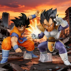 Dragon Ball Z Vegeta Son Goku Model DBZ Action Figure Manga Figurine Anime Super Saiyan Figuras GK Statue Doll Peripheral Toys