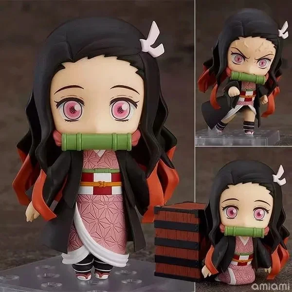 New Lover Demon Slayer Kimetsu No Yaiba Tomioka Giyuu #1408 Action Figure Model Toy Change Face Giyuu Figurine Cute Toys 10cm - Image 9