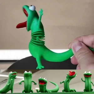 Hopers‌ ALizard Tom Cute Desktop Model Toy Cartoon Animation Movie Character Image Doll Desktop Craft Mini Small Ornament Gifts