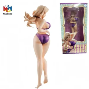 Fast Shipping Bandai Genuine Naruto Mega House Series G.E.M. Gals Tsunade Ver.Splash Action Figure Model Collection Gift