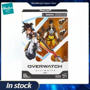 Original Hasbro Overwatch Ultimates TRACER Anime Figures Toys Models Collection