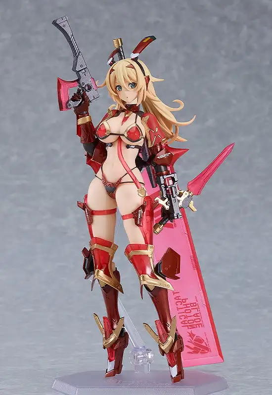 Max Factory Good Smile figma Veronica Sweetheart Bunny Suit Planning Movable Figure 170mm With 4 Faces & Weapons Collectible