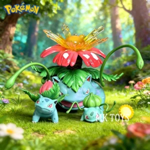 3.5-13cm Anime Pokemen Figure Bulbasaur Evolutionary Combination Action Figures Pvc Statue Collectible Model Toys Gifts