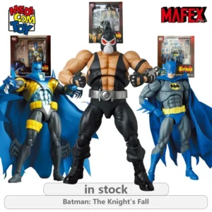 Medicom Toy Original MAFEX BATMAN KNIGHTFALL Series 215 Expedition Batman216 Bain Anime Action Figure Model Toys Gifts Fo Boys