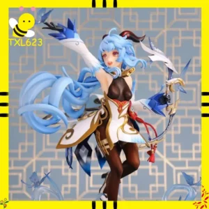 28cm Genshin Impact Ganyu Figure Beautiful Girl Anime Model Collectible Statue Desk Decor Gift For Game Fans