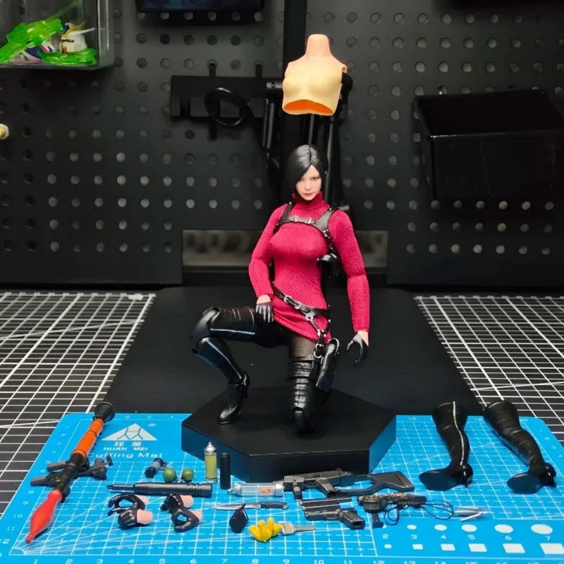 New In Stock Brotoys 1/12 Scale Ada Wong Rolling Eyeballs Action Figure Collectible Decoration Military Figure Model Toy