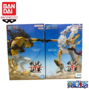 In Stock Bandai Original Banpresto One Piece Rob Lucci Monkey D Luffy Action Figure Model Doll Brand New Boxed Figure Garage