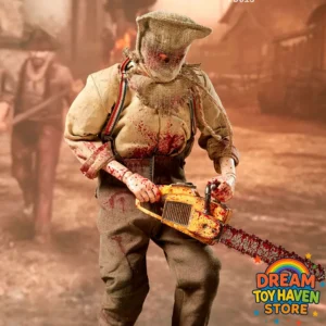 Hot Heart FD013 1/6 Scale Male Soldier Chainsaw Killer Horrifying Dolls 12Inch Action Figure Halloween Decoration Gifts