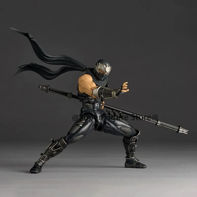 Ninja Gaiden 3: Razor’s Edge Action Figure Revoltech RYU HAYABUSA Figures Amazing Yamaguchi Movable Model Toys PVC Collection