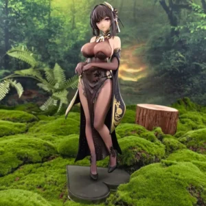 27cm Anime Game Azur Lane ROC Chen Hai Standing posture Action Figure PVC Model statue Desk Decor Toys Doll Collection Gifts