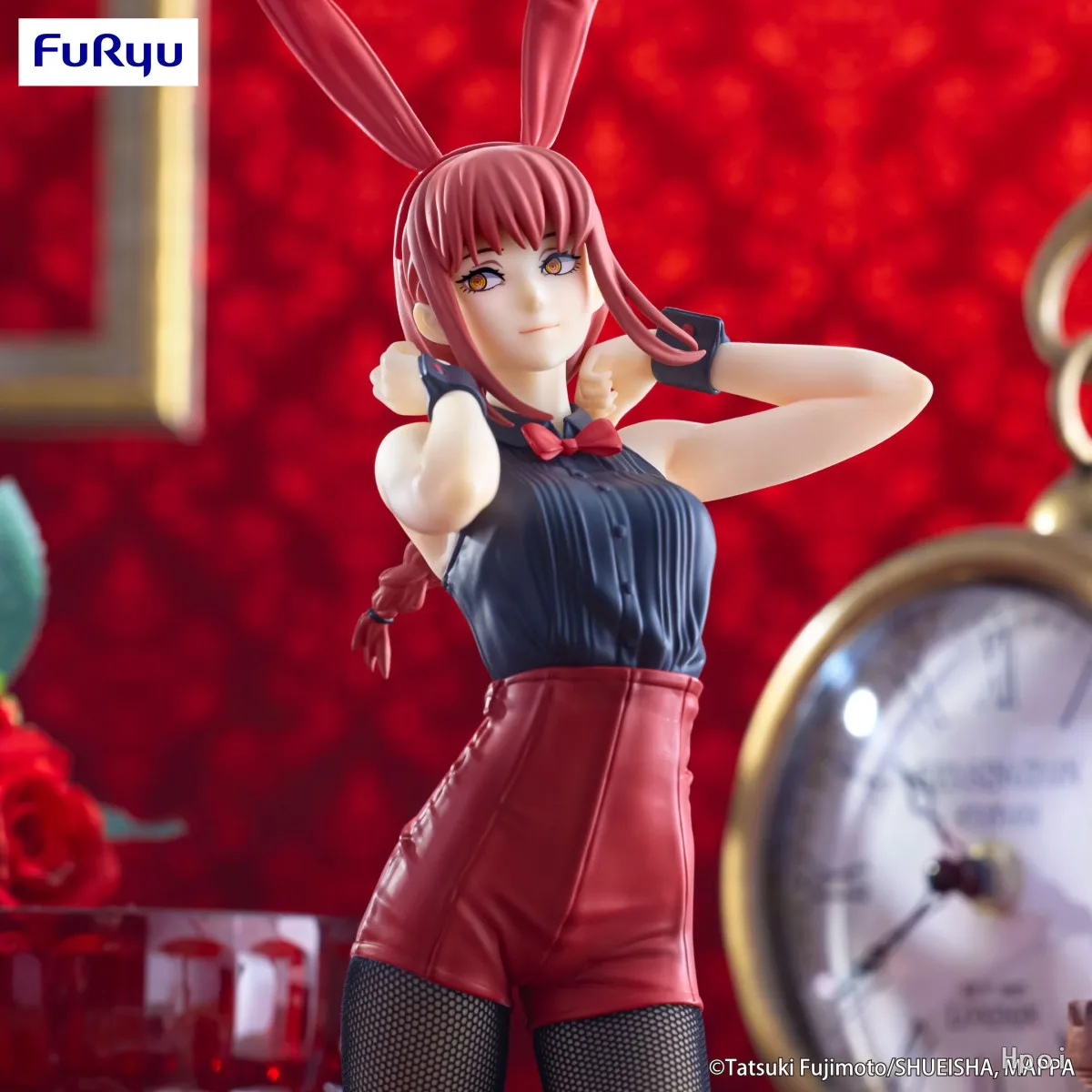 20cm Anime Chainsaw Man Denji Makima Figure Cute Bunnies Action Figure Pochita Figure Model Toy Doll Collection Gift