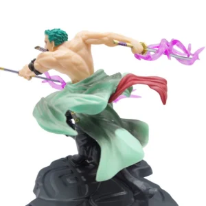 One Piece Anime Figure Luffy GK Roronoa Zoro Three-blade Sa-maximum Manga Anime Statue Action Figure Collection Model Kid Toy