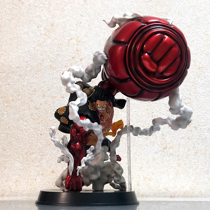 21CM  Figurine  ONE PIECE Gear Fourth Figure Snake Man Luffy Monkey D Luffy Figurine Gear 4 Statue Collection Toys Gift ﻿ ﻿