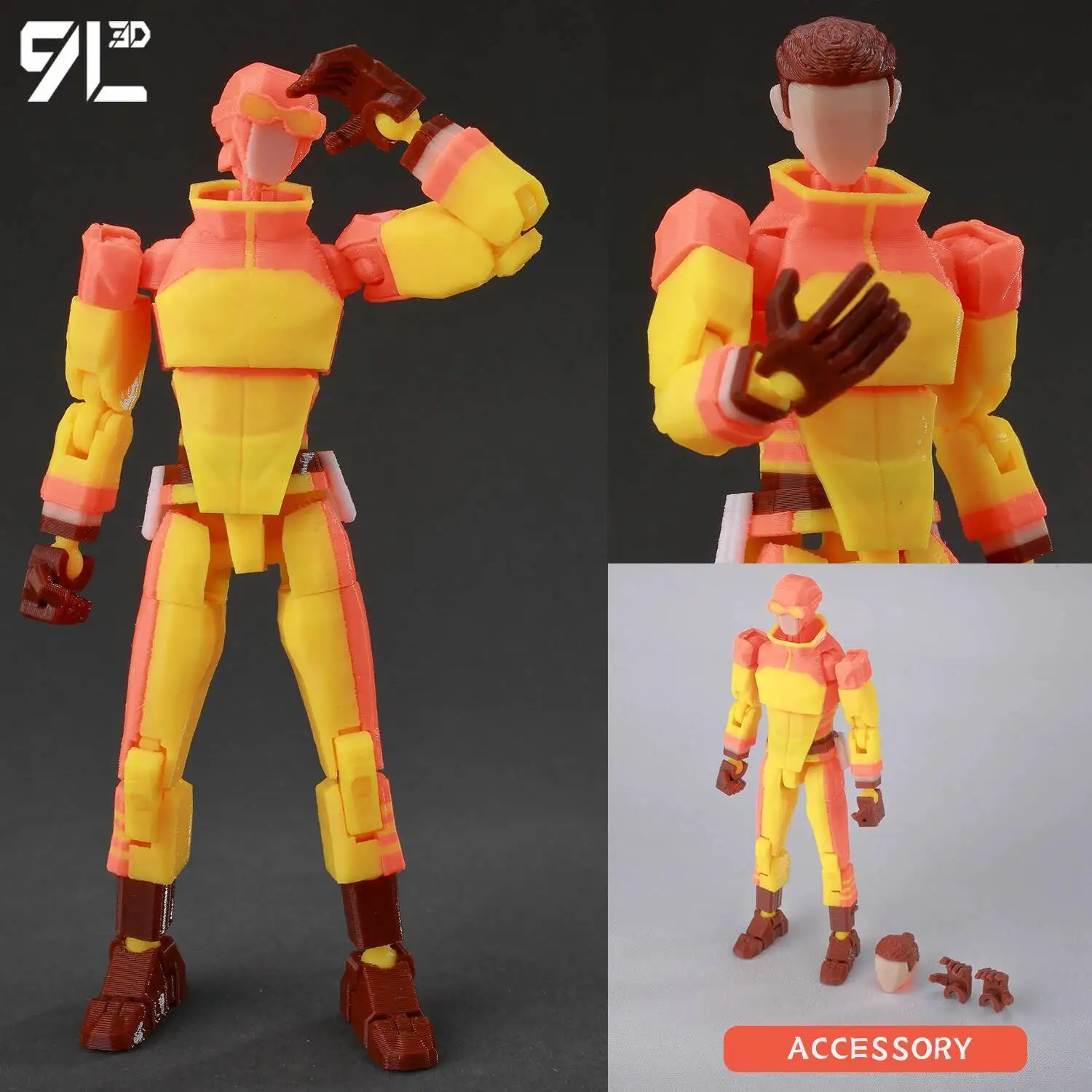 9L3D Printed Superheroes Invincible 2.0 Anime Multi-Jointed Shapeshift Toys Action Figures Mannequin Model Ornaments Gifts - Image 25