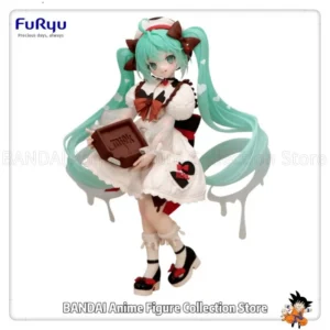 Original FuRyu Trio-Try-iT Figure Piapro Characters Hatsune Miku ×Tirol Choco Milk Ver Model Collection