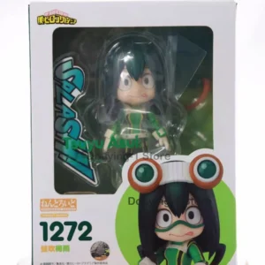 In Stock GSC Genuine My Hero Academia Tduyu Asui  Desktop Ornaments Toy Action Figure  Collectible Model Gift