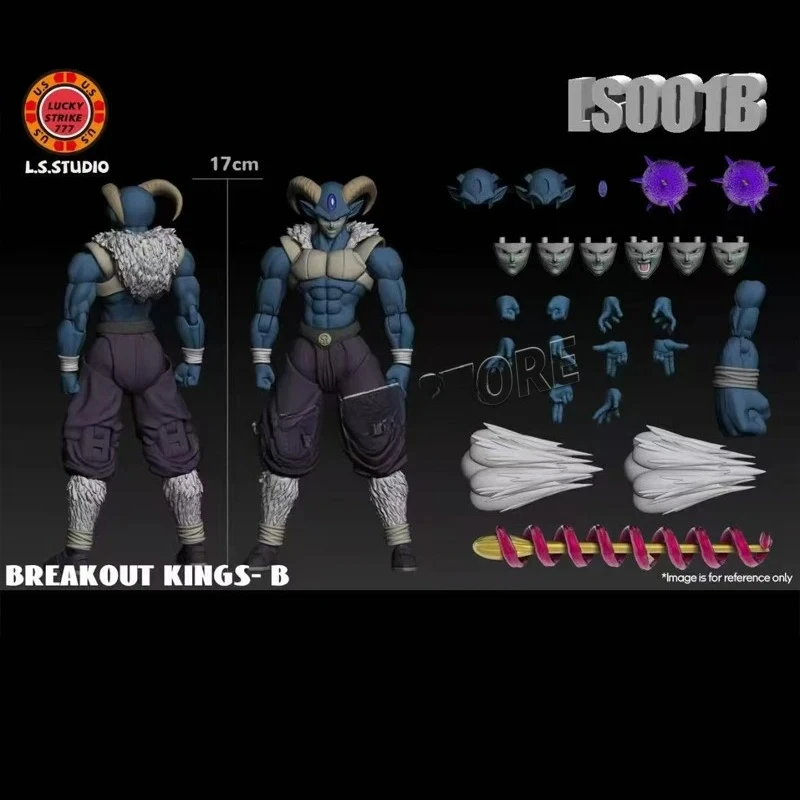 LS L.S.Studio Dragon Ball Super Moro Figure Breakout Kings A B Moving Figure Model Collection Toy Gift - Image 3