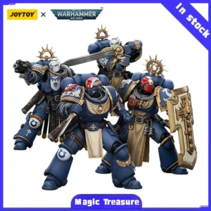 【MT】JOYTOY Warhammer 40K Ultramarines Titus with Laurels of Victory Metaurus Levantus Torvald 1/18 Action Figure Model