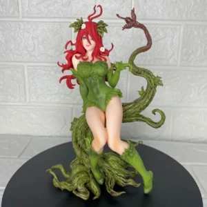 19cm DC PoisonIvy Pamela Isley Antihero Sexy Yet Dangerous Anime Handmade Action Figures Desktop Case Decoration Ornament Gift