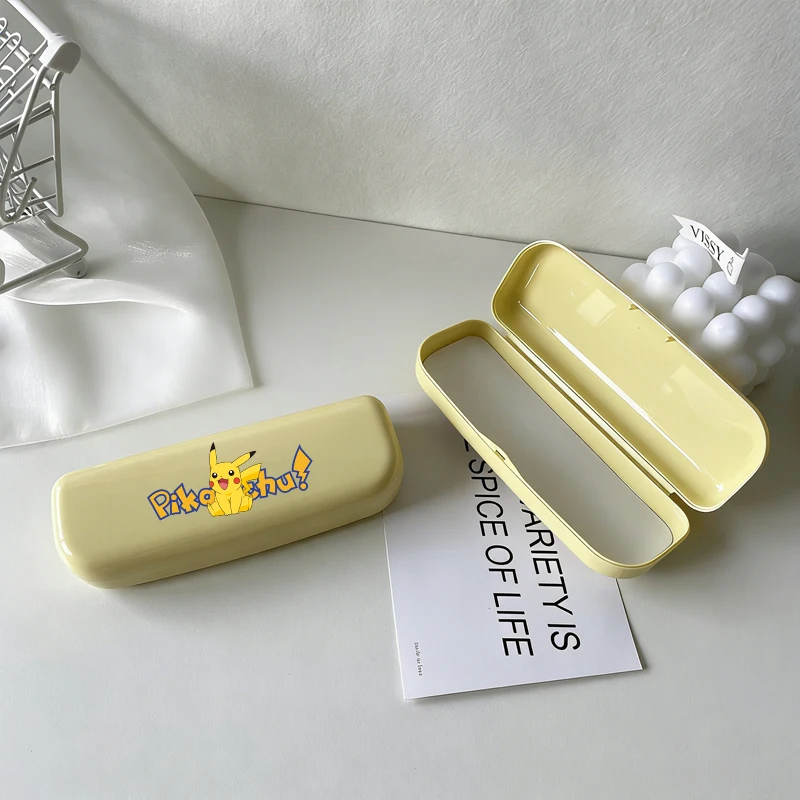 Pikachu Pokemon Optical Frames Glasses Case Plastic Sunglasses Glasses Box Hard Eyeglasses Case Reading Glasses Case